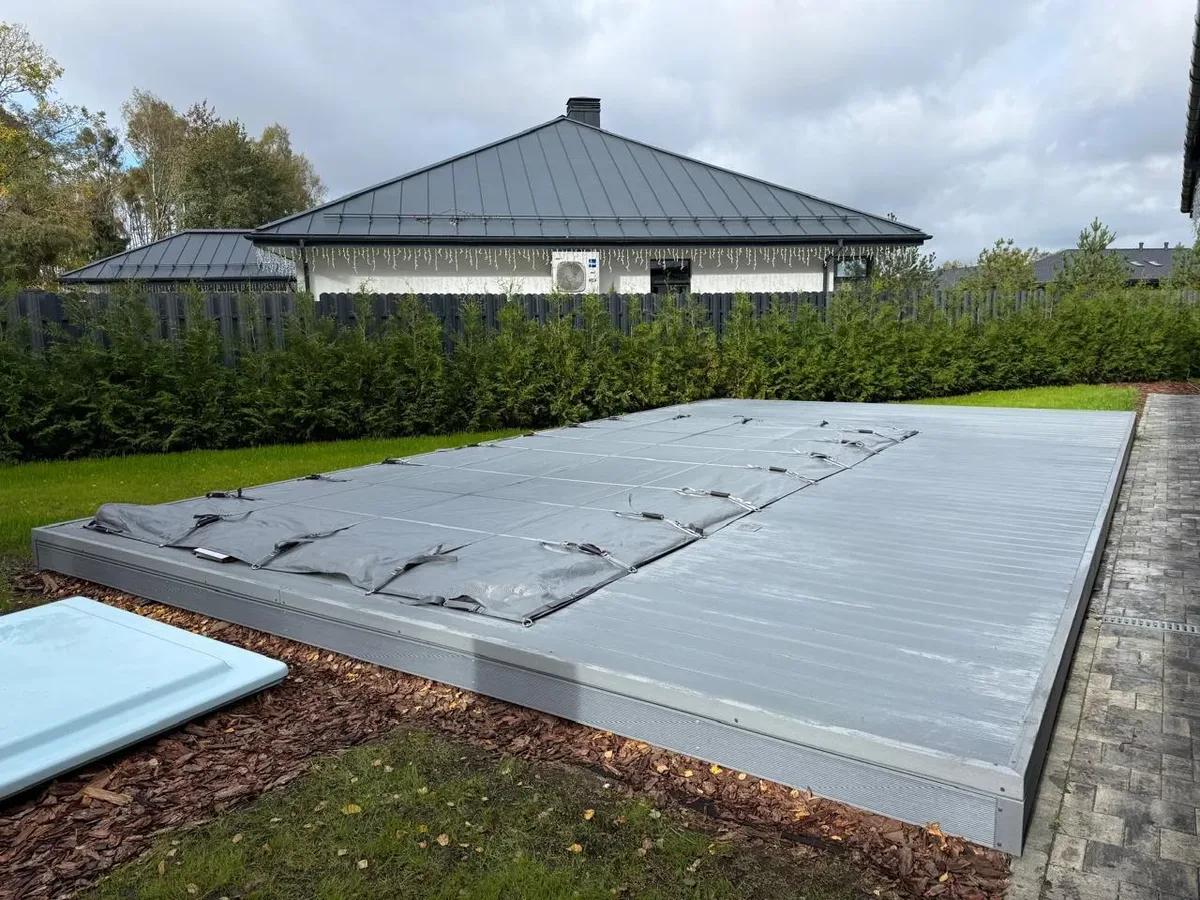 Покрывало Laguna Cover Mesh — установка в Глазове