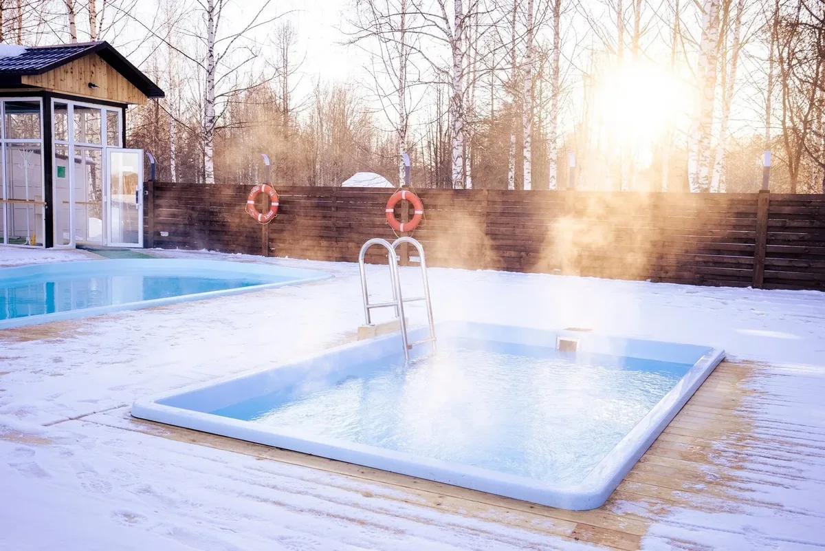 Композитный бассейн Laguna 4 — установка в Глазове