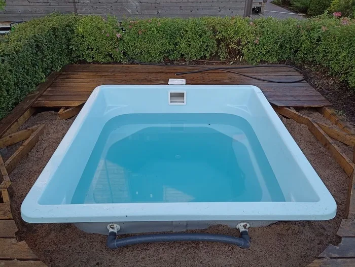 Композитная купель Laguna 2 — установка в Глазове