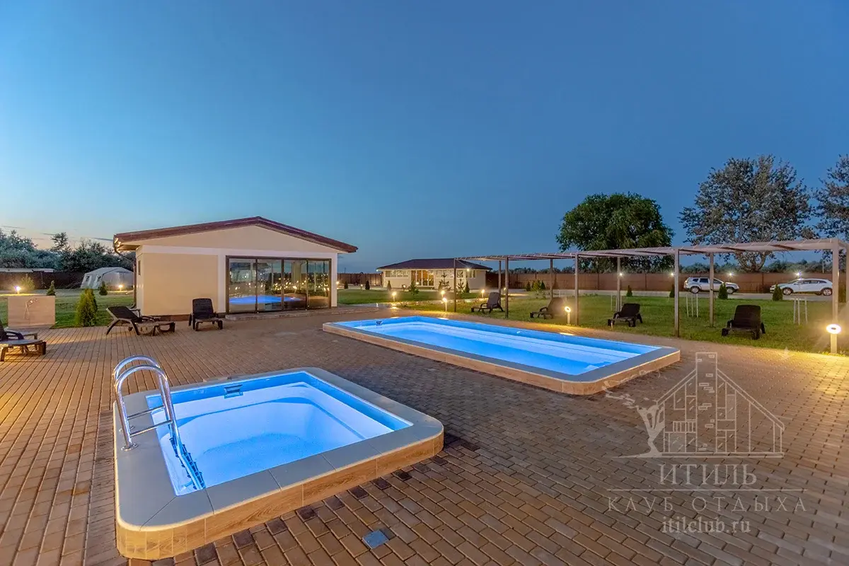 Композитная купель Laguna 3 — установка в Глазове